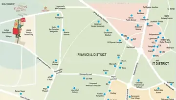 Location of Aditya Silicon Heights - Image 227551