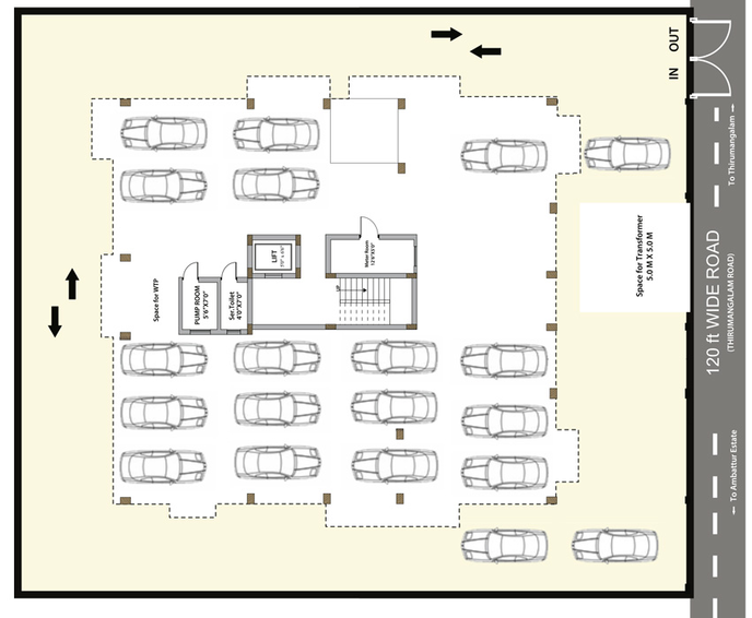 Master Plan of Golden Platinum 63 in Anna Nagar, Chennai - Image 242753