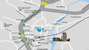 Location of Viraj Heights - Image 21995