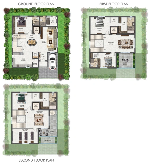5 BHK House/Villa in Krushi Whitefields in Kompally, Hyderabad - Image 842395