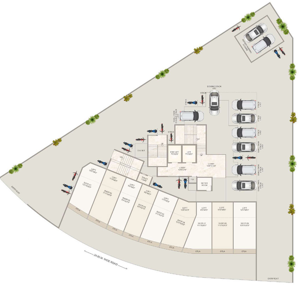 Master Plan of Krishna Shree Siddhivinayak Paradise in Ulwe, Navi Mumbai - Image 120768