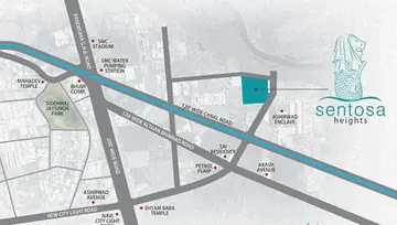 Location of Raghuvir Sentosa Heights - Image 249440