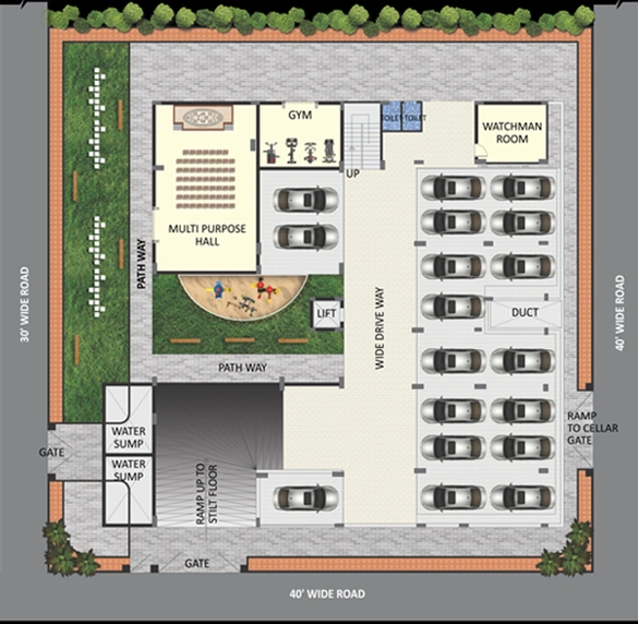 Master Plan of Sanvi Iris in Serilingampally, Hyderabad - Image 247251