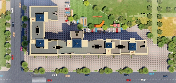 Master Plan of JP Elite Tower in Vasai East, Palghar - Image 125193
