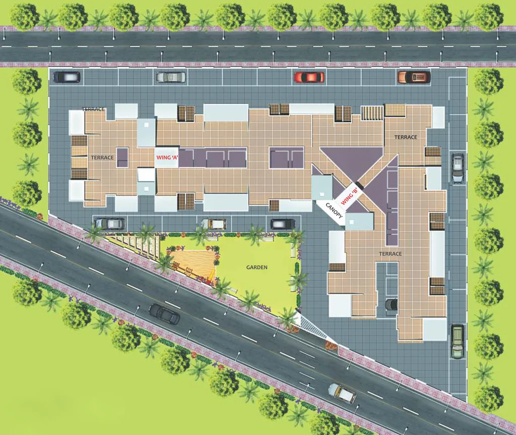 Master Plan of Pioneer Golden Bells in Vishrantwadi, Pune - Image 346812