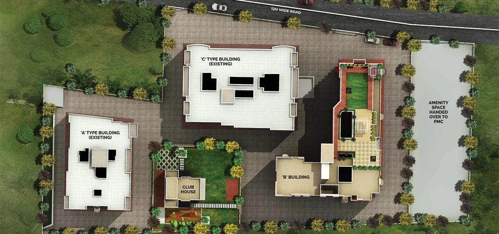 Master Plan of Pioneer Ganadhish Sankul in Sinhagad Road, Pune - Image 346728