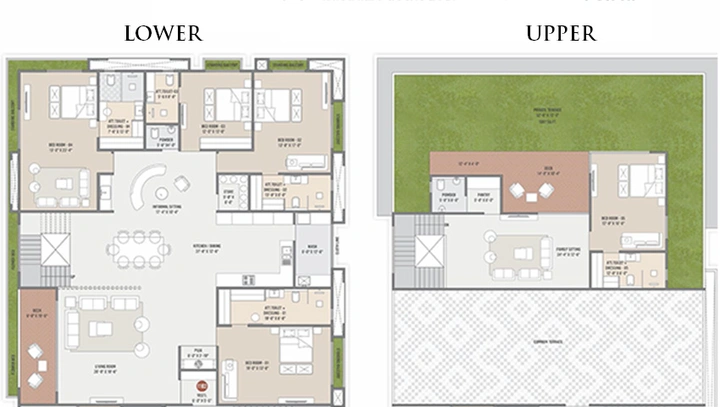 5 BHK Penthouse in Shilalekh 88 Royals in Vesu, Surat - Image 846936