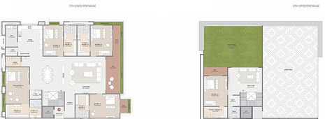 5 BHK Penthouse in Shilalekh 88 Royals in Vesu, Surat - Image 846937