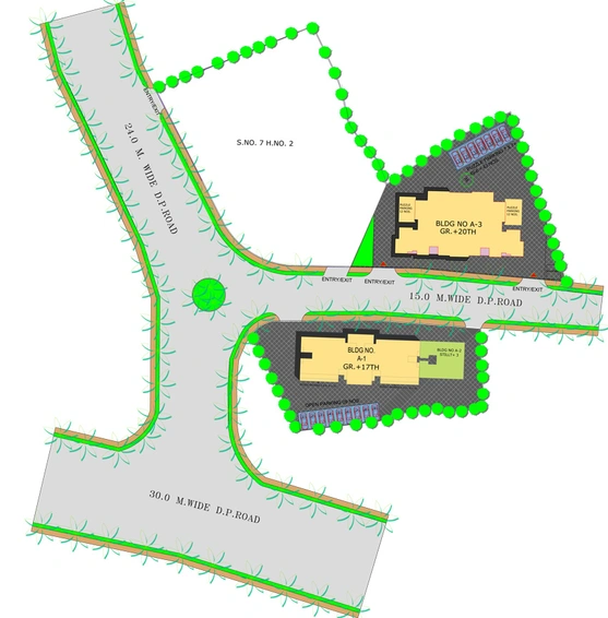 Master Plan of Mangeshi Tulip in Kalyan West, Thane - Image 120789