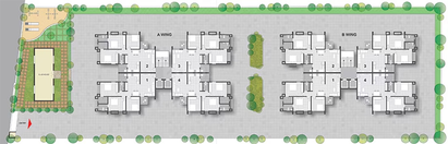 Master Plan of Aagam wildflower in Vesu, Surat - Image 255314