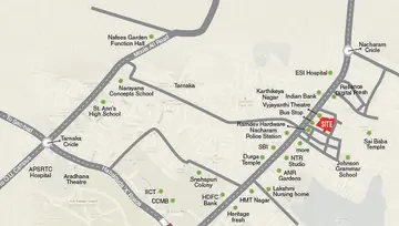 Location of Concrete Palazzo - Image 231511