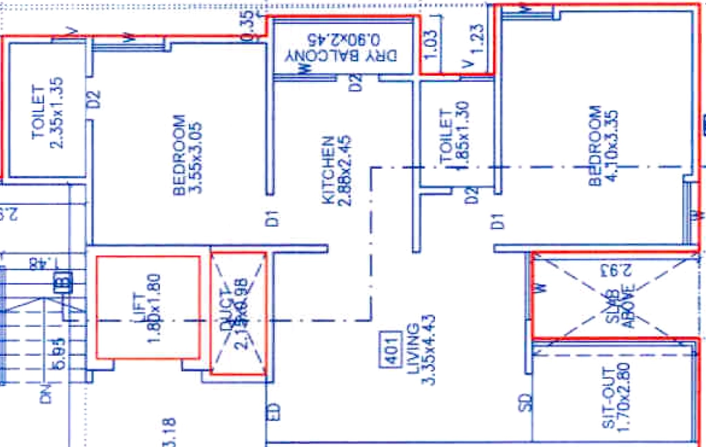 2 BHK Flat in Ravetkar Arihantshree in Kothrud, Pune - Image 887224