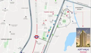 Location of Adityaraj Avenue - Image 32810