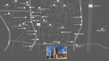 Location of M Mamtora Shree Ascend Tower - Image 120799