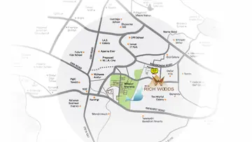 Location of AVL Rich Woods - Image 248899