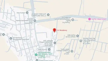 Location of AVL GK Residency - Image 248873