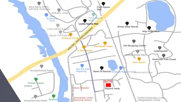 Location of Nandini Shree Krishna Heights - Image 168514