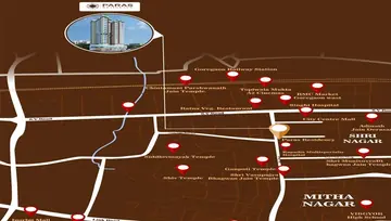Location of Vraj Paras Residency - Image 120977