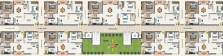 Floor Plan of Rishis Sais Suvidha in Gajulramaram, Hyderabad - Image 227538