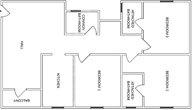 3 BHK Flat in Haware Splendor in Kharghar, Navi Mumbai - Image 848804