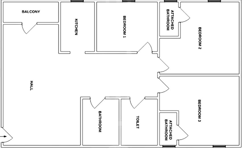 3 BHK Flat in Haware Splendor in Kharghar, Navi Mumbai - Image 848805