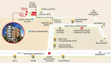 Location of Rishis Sais Shraya Enclave - Image 226994