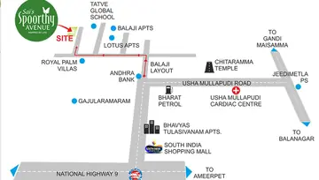 Location of Rishis Sai Spoorthy Avenue - Image 231627