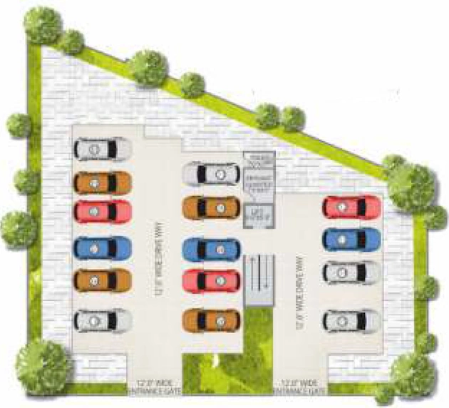 Master Plan of Rishis Sai Suraksha in Miyapur, Hyderabad - Image 249323