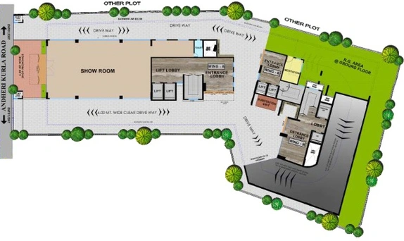 Master Plan of Sajay Evergreen Woods in Andheri East, Mumbai - Image 308461