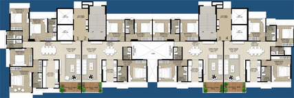 Floor Plan of Sabari Gardens in Chembur East, Mumbai - Image 120998