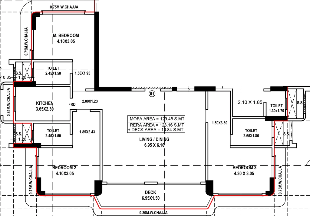 3 BHK Flat in Happy Jade Acharya in Matunga East, Mumbai - Image 875548
