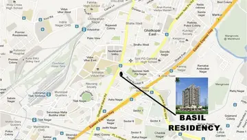 Location of HPA Basil Residency - Image 121009