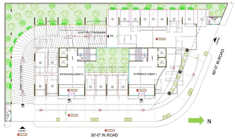 Master Plan of HPA Basil Residency in Chembur West, Mumbai - Image 121011