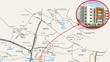Location of Saanvi Aastha - Image 248360