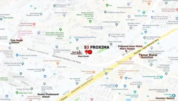 Location of Sanghvi S3 Proxima - Image 120854