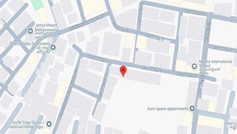 Location of HSR Pride in Nizampet, Hyderabad - Image 232116