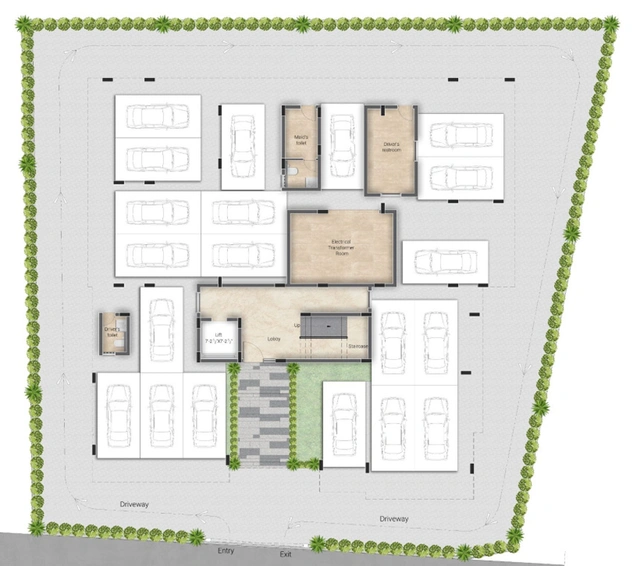 Master Plan of Pushkar Bloomingdale in Chetpet, Chennai - Image 225849