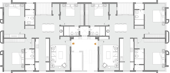 Floor Plan of Ceebros Primrose in T Nagar, Chennai - Image 245503