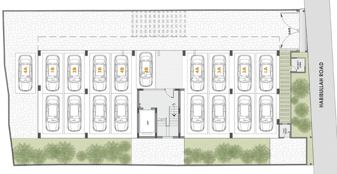Master Plan of Ceebros Primrose in T Nagar, Chennai - Image 245504