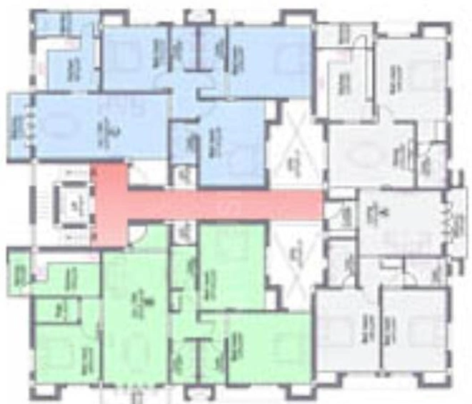 Floor Plan of Pushkar Soundarya Enclave in Korattur, Chennai - Image 225657