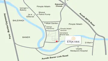 Location of Vastukalp Esquire - Image 120882
