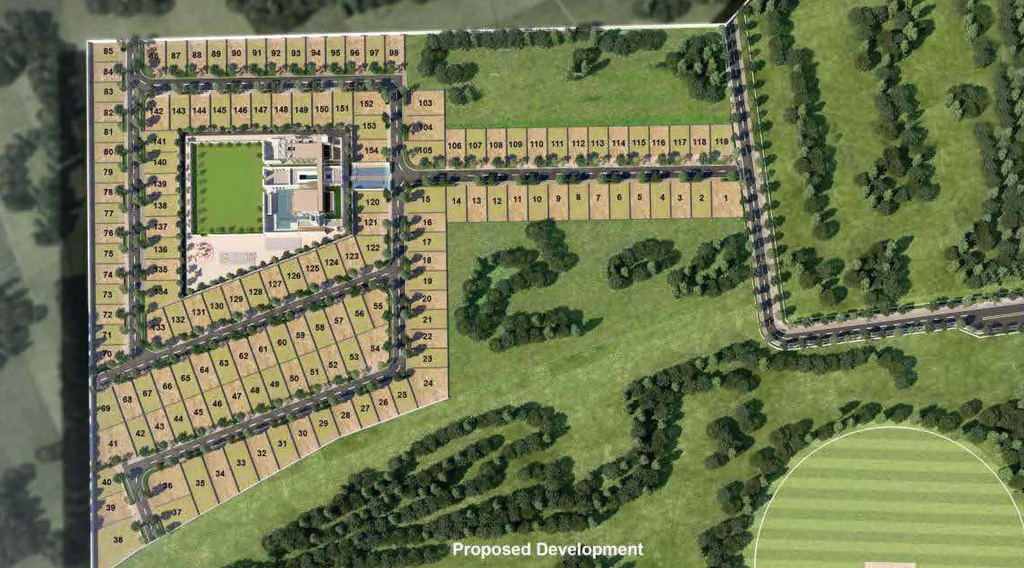 Master Plan of Teerth Urbanbrick Castle in Parandvadi, Pune - Image 347045