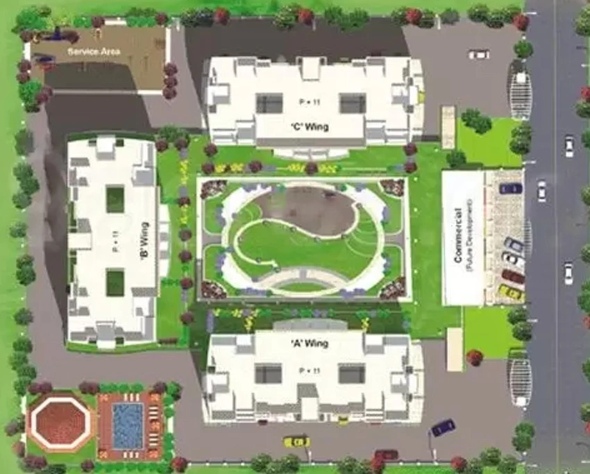 Master Plan of Kumar Gulmohar in Wanowrie, Pune - Image 327986