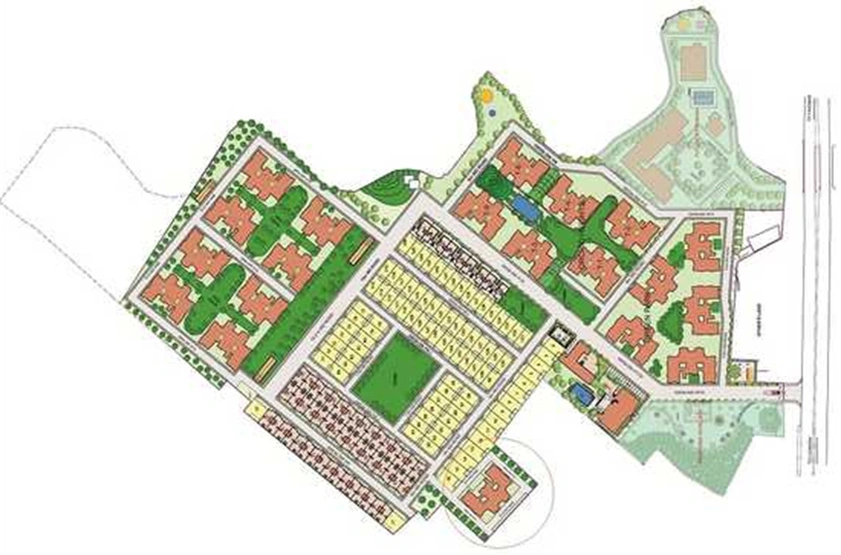 Master Plan of Omega Presidency in Faizabad Road, Lucknow - Image 247948