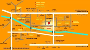 Location of Gulmohar Helios - Image 328627