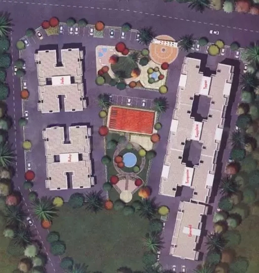 Master Plan of Gulmohar Orchids in Handewadi, Pune - Image 328677