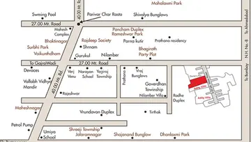 Location of Aditya Heights - Image 262932