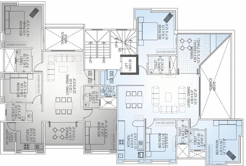 Floor Plan of Angal Tathastu in Deccan Gymkhana, Pune - Image 120889