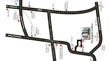 Location of Deepakam Gardens - Image 340221
