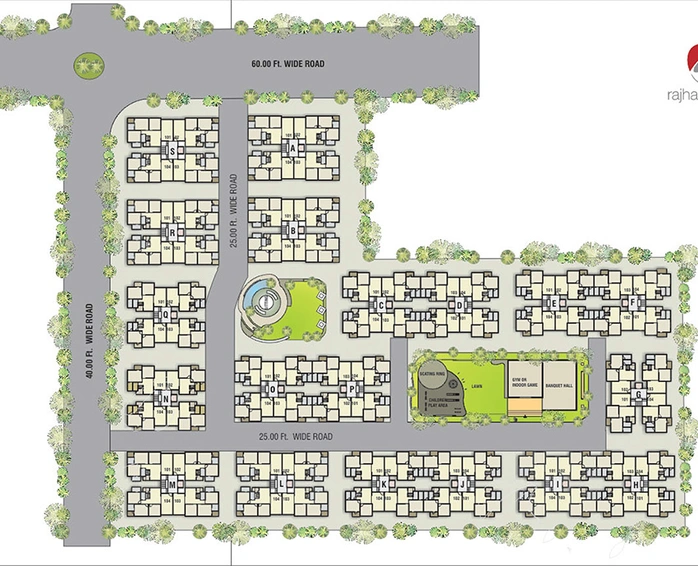 Master Plan of Rajhans Apple in Palanpur, Surat - Image 249769